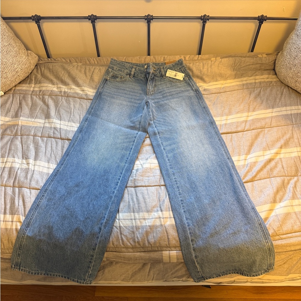 PacSun Light Blue Casey Low Rise Baggy Jeans NWT